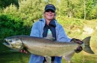 Betsie River Fall Salmon Fishing
