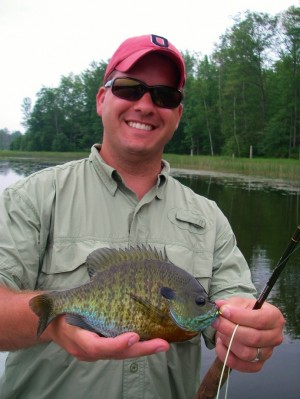 Fly Fishing for Bluegill, Panfish, Bass on Northern Michigan Lakes