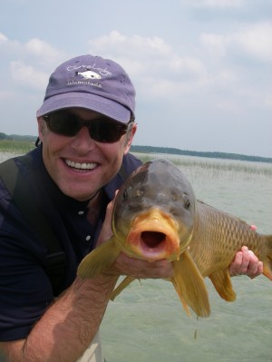 Carp Fishing West Grand Traverse Bay