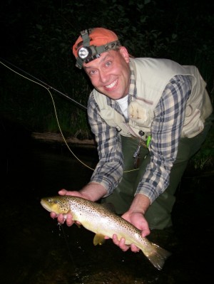 Trout Fishing Before the Hex Hatch - Current Works Guide Service