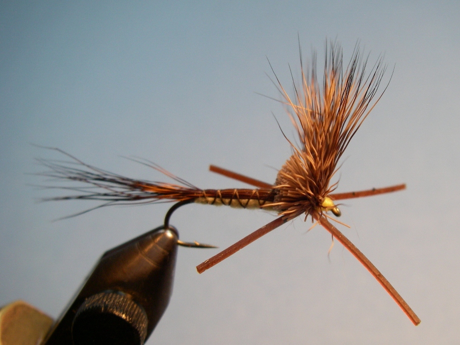 Fishing Before the Hex - Brown Drake - Current Works Guide Service