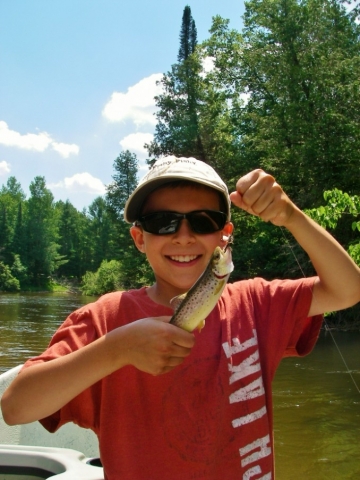 Gallery - Auggie's First Trout