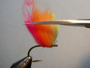 Rag Egg Fly - Step 7