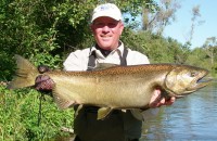 Salmon Fishing - Betsie River, Benzonia