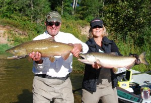 Double Header - Salmon Fishing