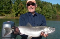 Salmon Fly Fishing - Manistee River Coho