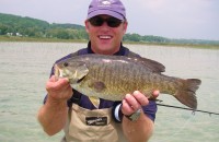 Smallmouth Bass and Carp Fly Fishing - Grand Traverse Bay