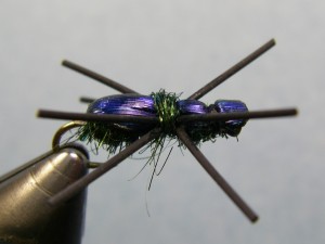 Terrestrial - XO Beetle Fly Pattern