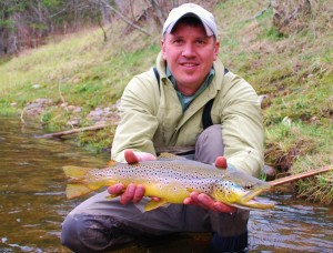 Seductive Streamer Fishing Brown Trout Success I