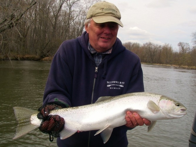 Early Black Stonefly Nymph - Manistee River Spring Steelhead