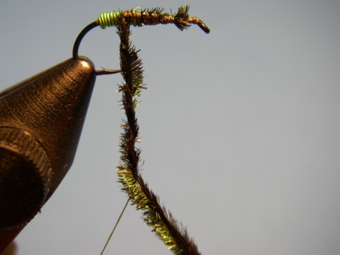 Green Butt Soft Hackle - Step 5