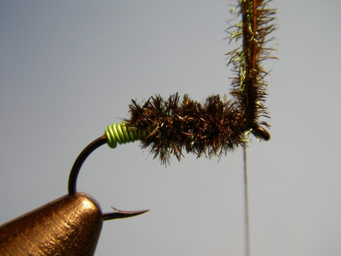 Green Butt Soft Hackle - Step 5.5