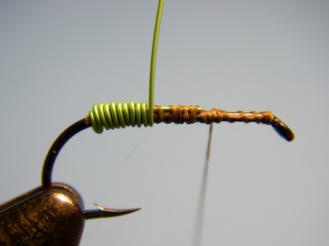 Green Butt Soft Hackle - Step 3