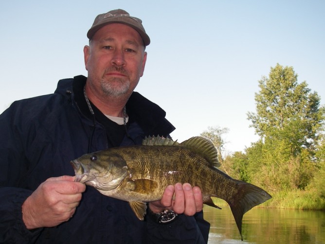 Bobble Head Baitfish - Smallmouth Bass