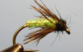 Green Caddis - Diamond Braid