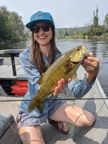 Gallery - Smallmouth Bass Fishing the Manistee