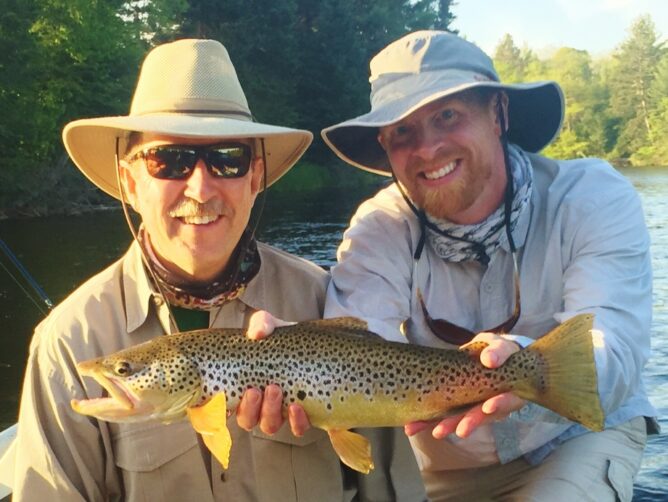 Upper Manistee River Fly Fishing Guide Trip